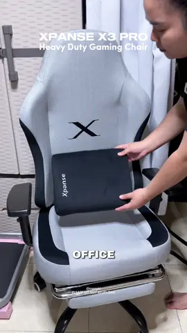 Comfortable na to work with my new gaming/office chair ✨ #xpansegamingchair #gamingchair #officechair #xpansex3pro #owagirl 