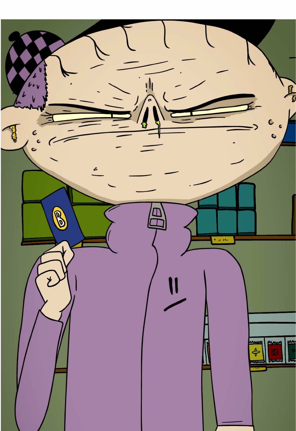 blokeymen cards #animationtiktok #comedy #animation #scottish 