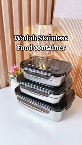 Wadah kotak makanan food Container stainless