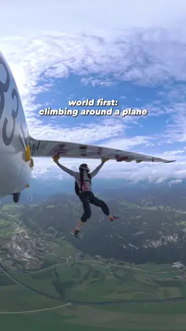 straight out of an action movie 🍿  🧗‍♂️: @Domen Škofic  watch the full clip on the Red Bull Youtube channel #redbull #givesyouwilings #energydrink #climbing #worldfirst