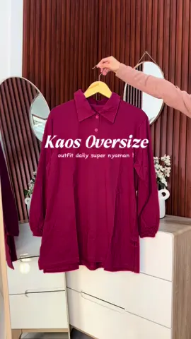 #kaosoversize #kaosjumbo #kaoskerah #kaoskekinian 