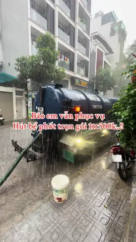 Hút bể phốt khoán trọn gói 1,5₫ #hutbephot0986273559 