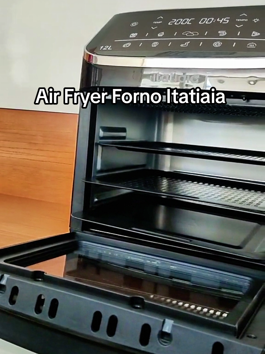 Fritadeira Elétrica Air Fryer Forno Itatiaia Digital 12L 127V - AFITA1004 #airfryer #fritadeira #fritadeiraeletrica 