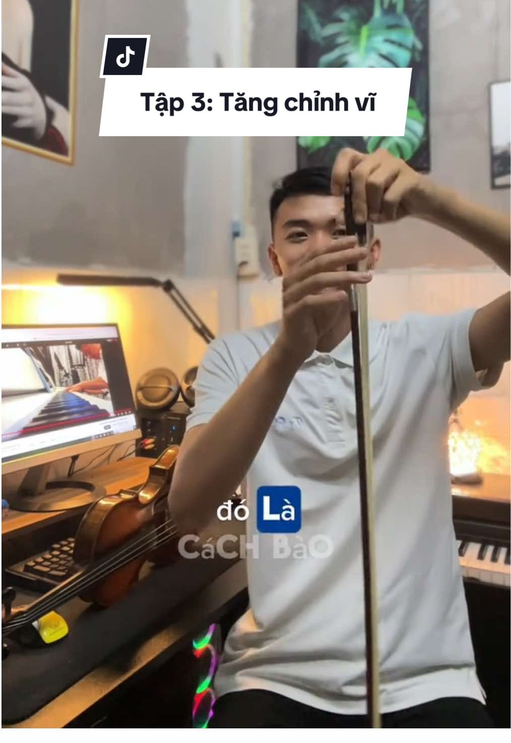 Tập 3: tăng chỉnh vĩ #tincaoviolin #violin 