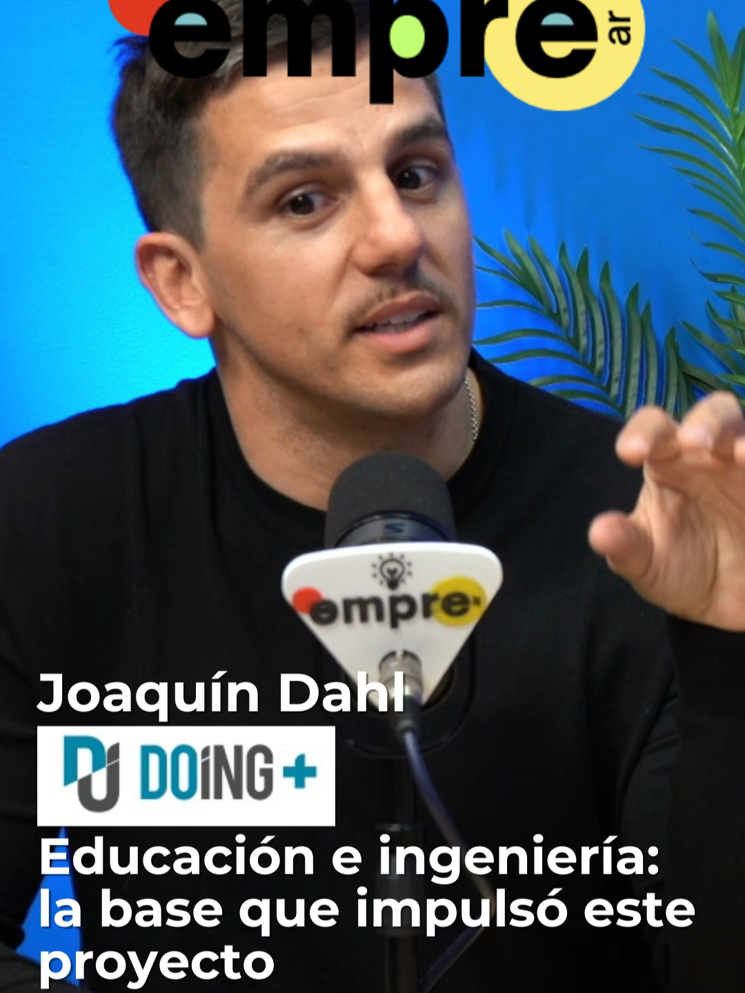 ⚡ El origen de Doing+ ⚡ Joaquín Dahl, creador de Doing+, cuenta cómo nació el proyecto que combina dos mundos claves: 💬 “Una pata de ingeniería y una pata de educación.” De esa unión surgió una propuesta distinta, que busca formar, innovar y conectar a estudiantes y profesionales con la práctica real. Hoy, Doing+ ya inspira a toda una comunidad a pensar distinto y a crear impacto. 🚀 #Emprear #DoingPlus #Ingenieria #Educacion #Innovacion #Emprendedores