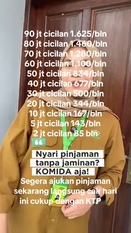 #pinjamanonline #pinjamanamanah #koperasikomida #pinjamantanpajaminan #fypppppppppppppp 