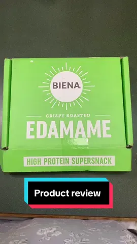 These were 10 out of ten!!! So crunchy and salty. Thirteen grams of protein with only 130 calories. Kids will love them and perfect for a snack or lunch boxes. #bienaedamame #edamame #snack #snackfood #Foodie 