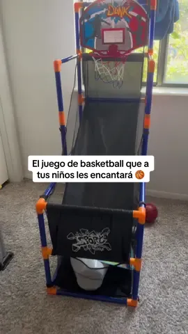 El juego de basketball que a tus niños les encantará 🏀 #KidsBasketball #funathome #juegosparaniños #diversiónencasa #tiktokshop 