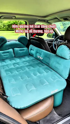 Đệm, giường hơi ô tô scar dáng chuột Micky siêu tiện lợi cho xe 5-7 chỗ Zá yêu thương #xuhuongtiktok2025  #demhoi #demhoioto #giuonghoioto #phukienoto  @shoptienich2268  @shoptienich2268  @shoptienich2268 