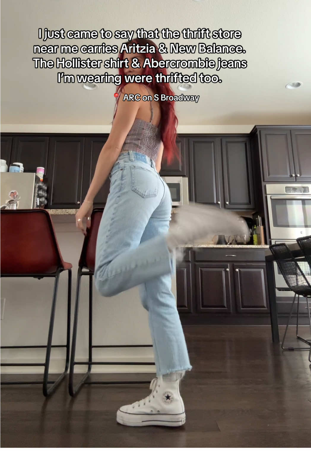 Listen up Denver girlies, the best thrift stores are in Littleton/Highlands Ranch. Trust me! #nogatekeeping #denvercolorado #thrifting #OOTD #arcthriftstores 