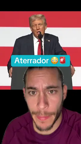 Es aterrador el discurso que está dando Donald Trump 😳🚨