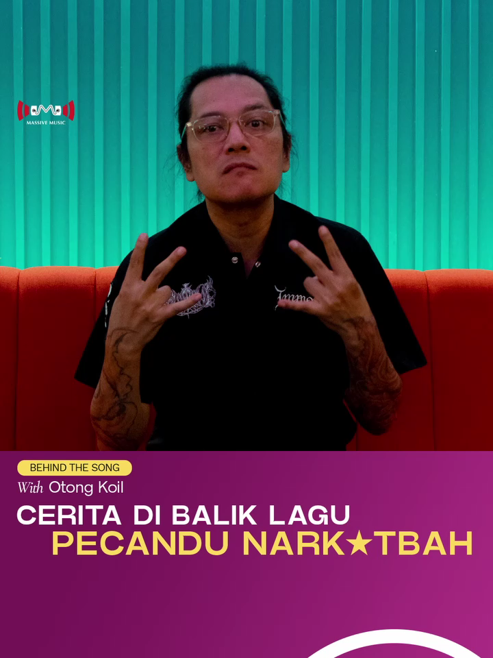 Udah ada yang pernah denger lagunya @officialkoil Pecandu Narkotbah?  kang @otkoil kasih tau cerita di balik lagu tersebut Tonton sampai habis ya #otongkoil #koil #koilband