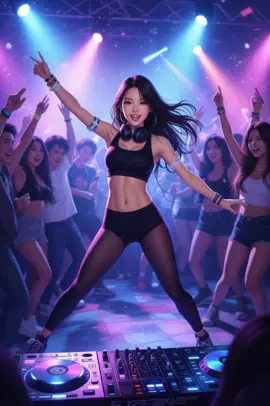 Dancing Queen in disco Asia #techno #technomusic #edm #electro #foryou 