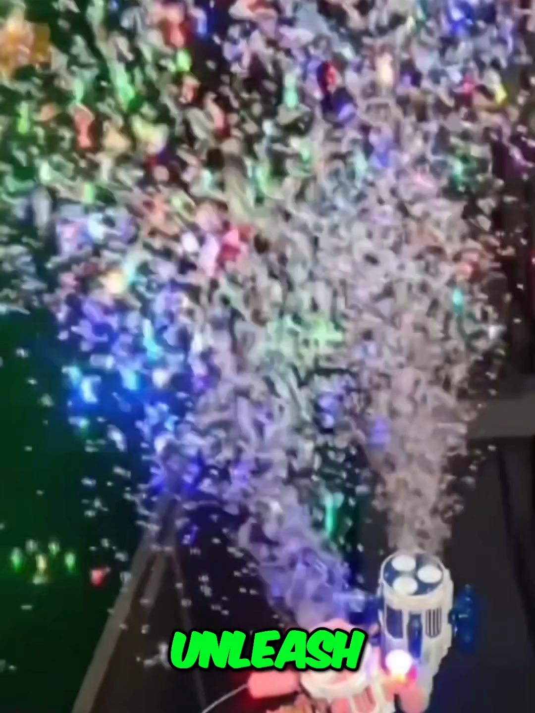 #20 Bubble Gun Night Magic_ Watch Bubbles Light Up the Sky!#fypp #fyppppppppppppppppppppppp #fypシ゚ #bubblegun #bubbleblaster #bubble #fyp #homeimprovement