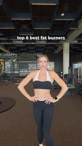 Top 8 best fat burners (especially for women in their 40s!) #bodyrecomp #fatloss #fatlossover40 #fatburner #strengthtraining 