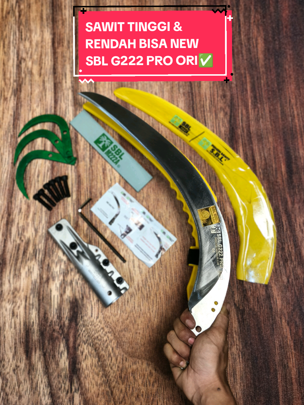 EGREK MALAYSIA UNTUK PANEN SAWIT TINGGI DAN RENDAH SBL G222 PRO VERSI NEW / TERBARU ORIGINAL MALAYSIA BISA LANGSUNG PAKAI ✅ #sblg222pro #egreksblg222pro #sawitriau #sawitontiktok #sawitkalimantan 