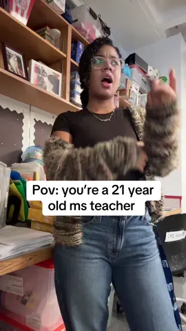 My middle schoolers really think I’m in HS 😂🤦🏽‍♀️ #middleschoolteacher #fyp #nyc #firstyearteacher 