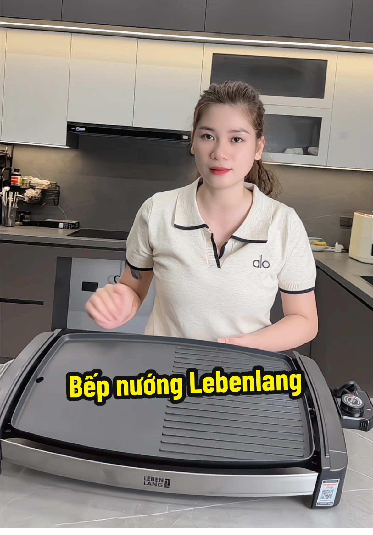 Bếp nướng điện Lebenlang tiện lợi cho gia đình #bepnuongdien #bepnuongkhongkhoi #lebenlang 