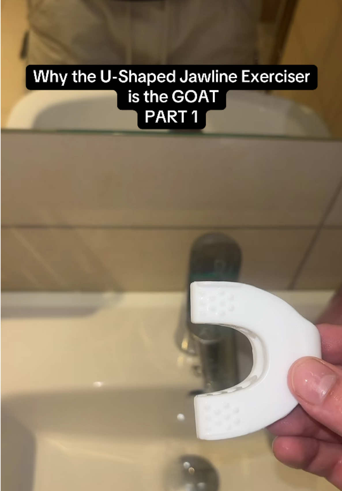 The U-shaped jawline exerciser is a total game changer! 😍 Stay tuned for part 2 to find out why it’s the GOAT! Check out 👇👇👇👇👇 👇👇www.trifocusshop.com  for an exclusive offer! First 100 orders get 25% off! ‘FIRST100’ #JawlineFitness #FaceWorkout #TMJHealth #BeautyHacks #TrifocusShop 