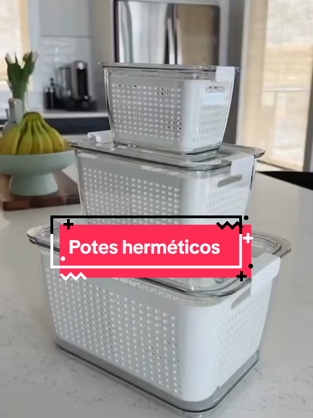Potes herméticos na promoção relâmpago clique na sacolinha laranjinha.  #poteshermeticos  #potes 