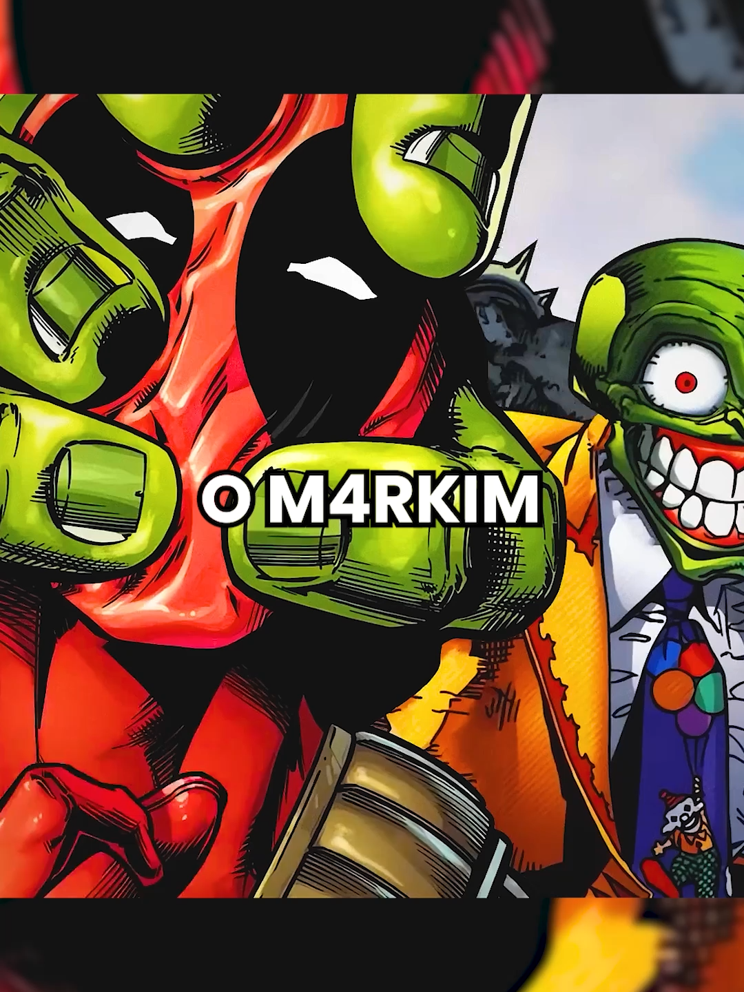 NADA DE XINGAR O M4RKIM NO TWITTER #m4rkim #maskara #rapgeek #musicageek #jujutsulock #deadpool #lobo #coringa