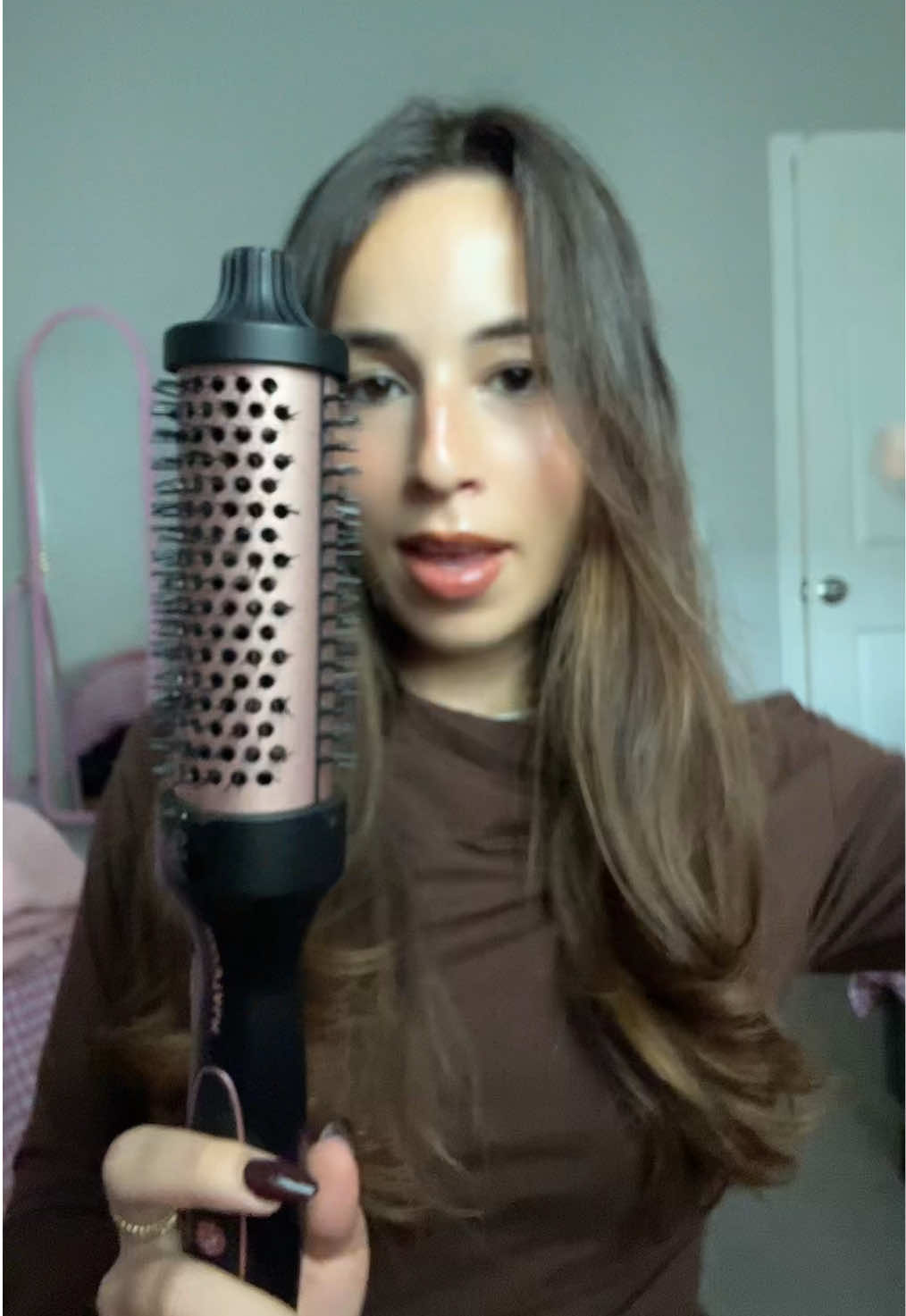 love a good hair transition ✨@wavytalkofficial #wavytalkthermalbrush #wavytalk #hairtutorial #wavytalkhotbrush #90sblowout 