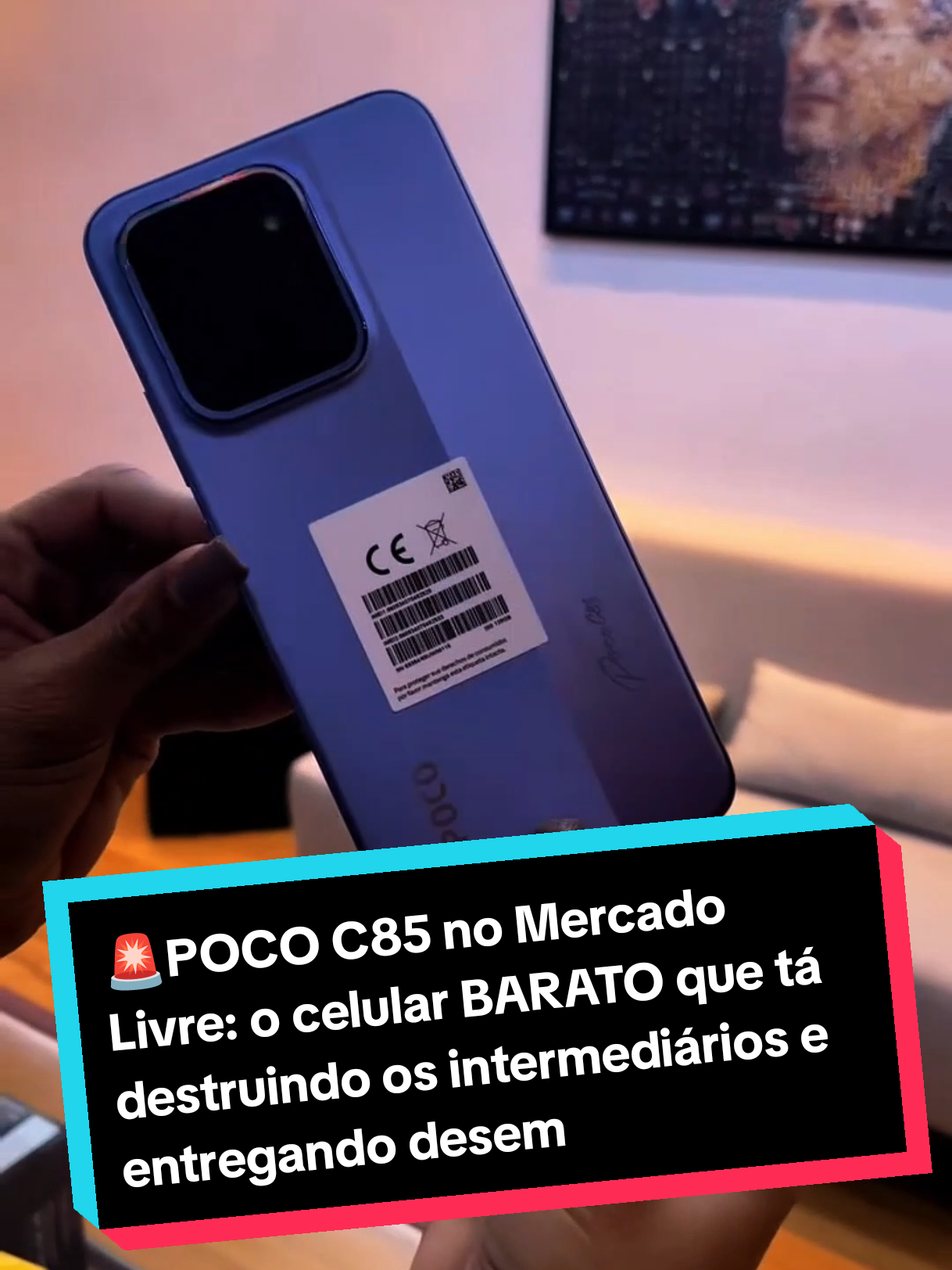 🚨POCO C85 no Mercado Livre: o celular BARATO que tá destruindo os intermediários e entregando desempenho de gigante!🔥📱 TDV8NT-YBHY @Mercado Livre  #MeusFavsDoMercadoLivre #MercadoLivre  #poco #pococ85 #lancamento 