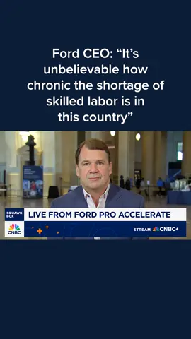 #Ford CEO Jim Farley said on Tuesday that the U.S. is facing a 
