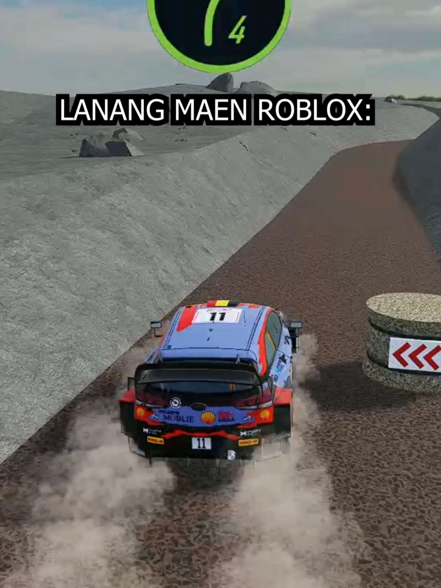Game lanang 🗿#roblox #robloxfyp #rallycar #rallyroblox #hundayi #funkot