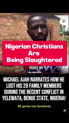 NIGERIAN Christians Are Being SLAUGHTERED😭💔🚨 #persecution #christian #shorts #jesus