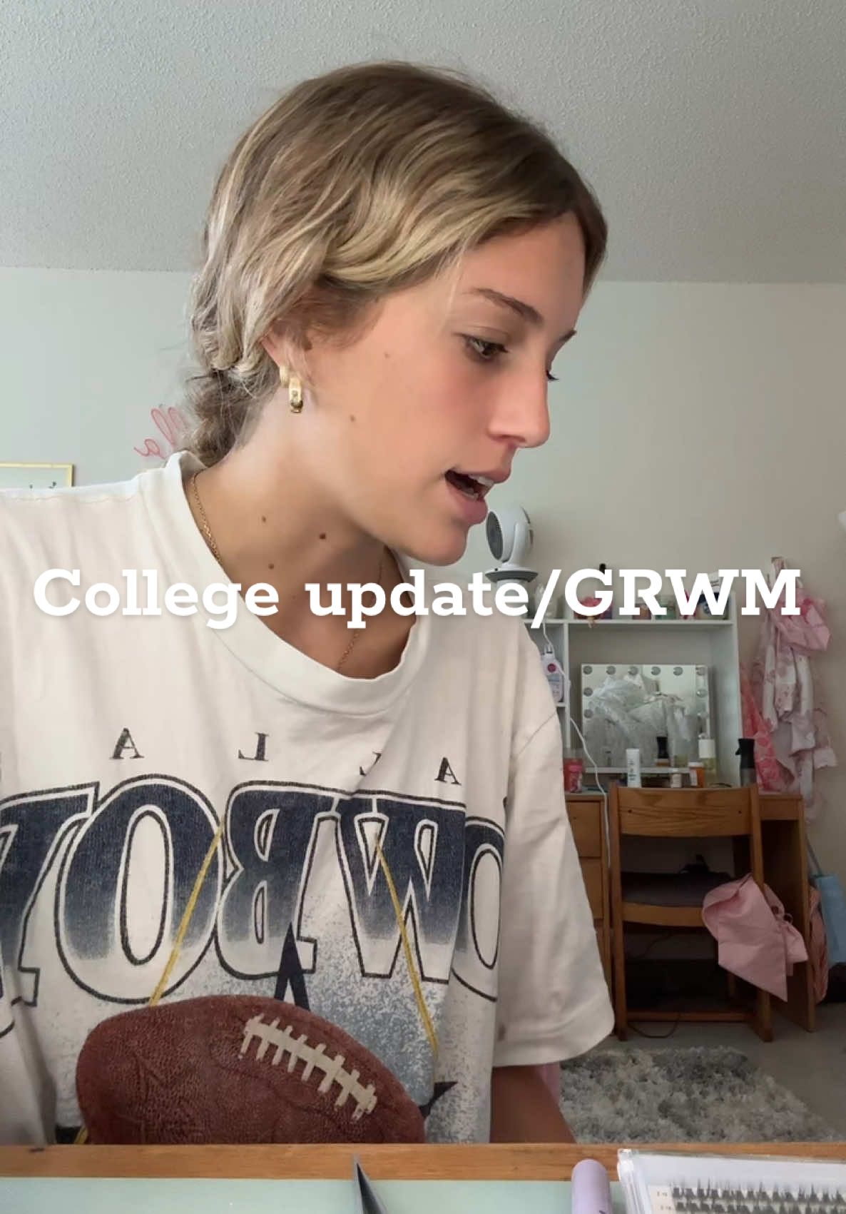 College update + selfcare 💆🏼‍♀️🧴#collegelife #grwm #freshmanyear 