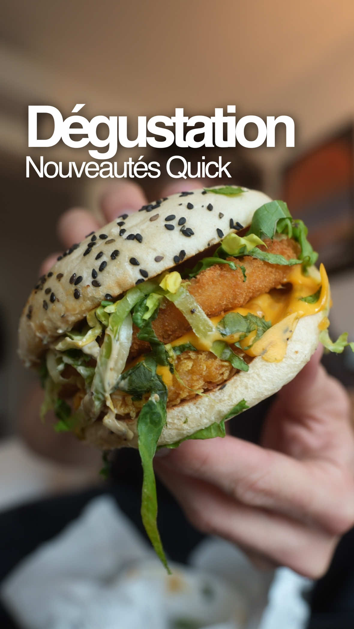 J’ai testé les nouveaux burgers Stormtrooper de chez Quick (quel rapport avec la bouffe svp ??) et c’était fort en émotions 😏 #degustation #quick #burger #nouveauté #fastfood  