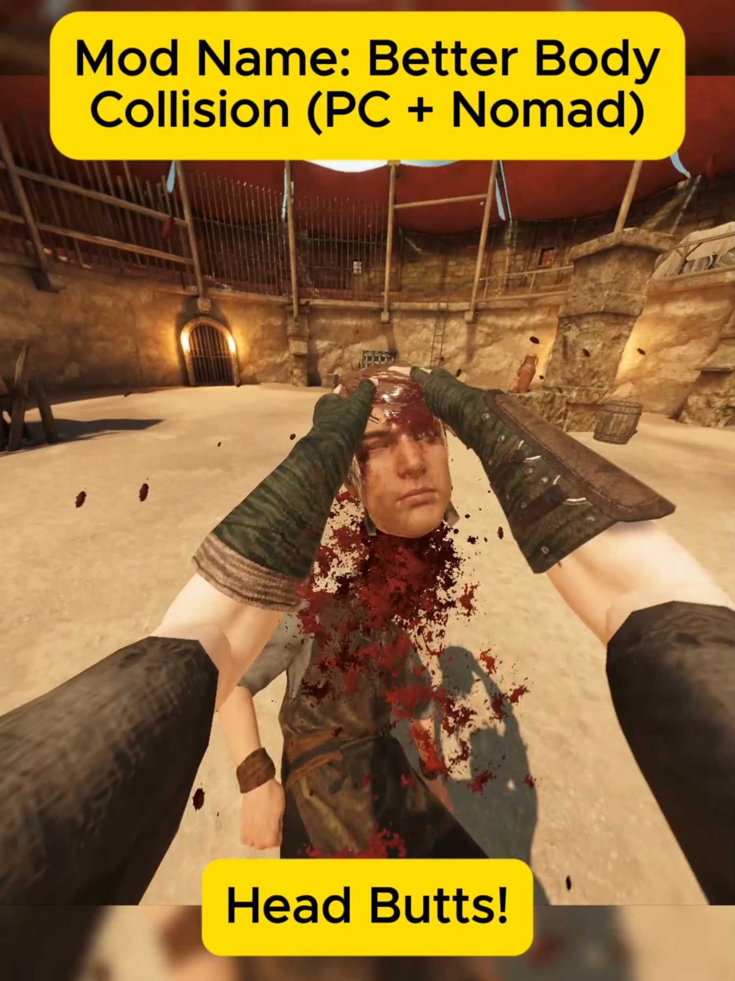 This PCVR AND NOMAD MOD Makes Blade & Sorcery More REALISTIC! #vr #bladeandsorcery #bladeandsorcerynomad #bladeandsorcerymod #bladeandsorceryvr #gaming #virtualreality #fyp #mods #showcase #realistic