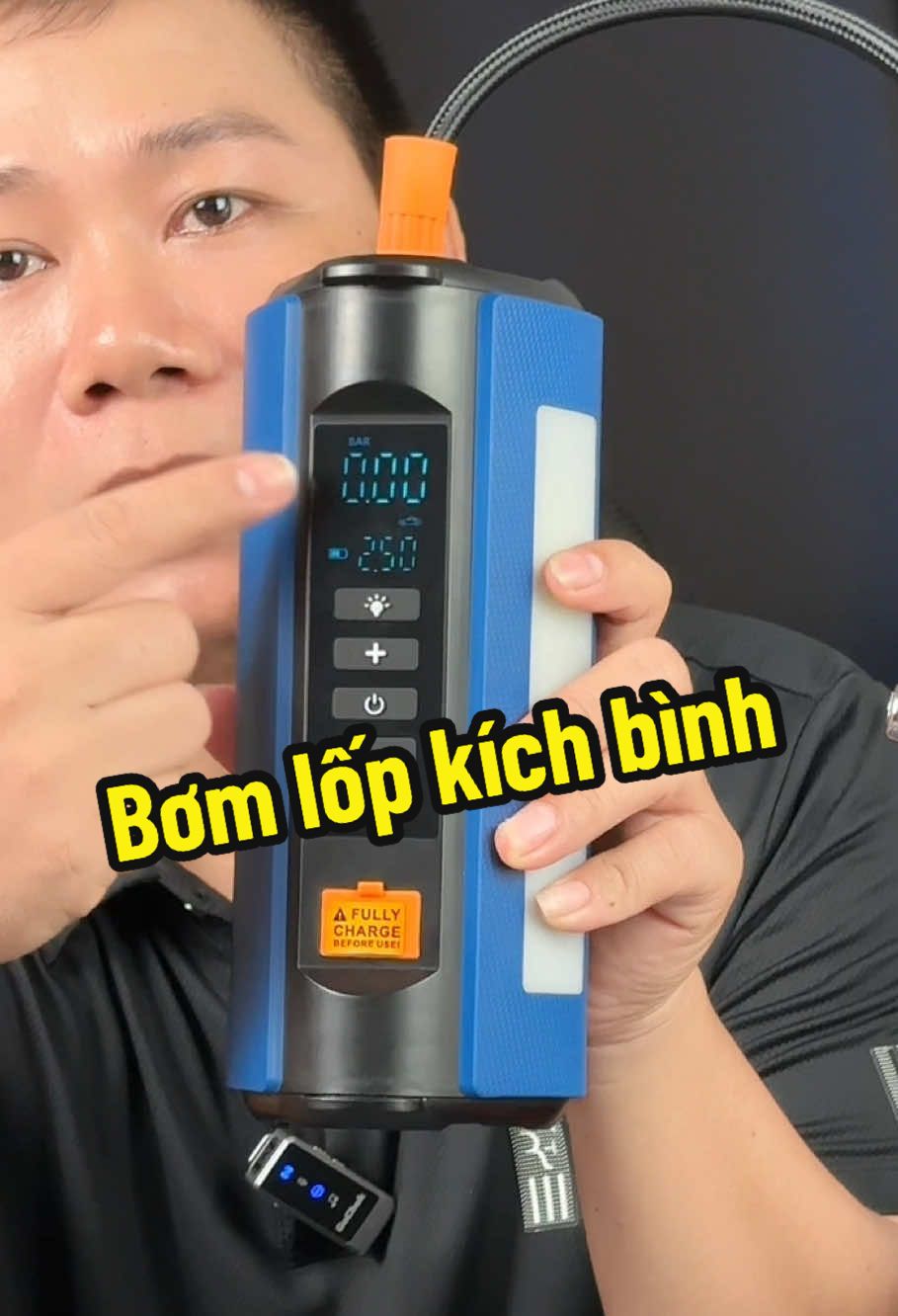 Một chiếc bơm đa năng anh em đi ô tô nên sắm nhé#bomlopoto #bomlopkichbinh4in1 #bomlopduphong #xuhuong 