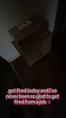 I just got fired 10 minutes ago. 3 minutes later the equipment was packed and waiting for a return label. Some losses aren’t losses. Take it as a win 🤌🏾 #WFH  #NEXT #FORYOU 