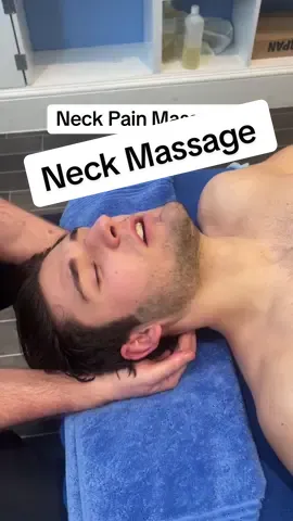 Neck pain relief! My client had been suffering with neck pain for several months and really needed a deep tissue neck massage. I also included a neck crack for all your Massage ASMR fans.  #neckpain #neckcrack #asmrmassage #davetaylormassage #raynormassage 