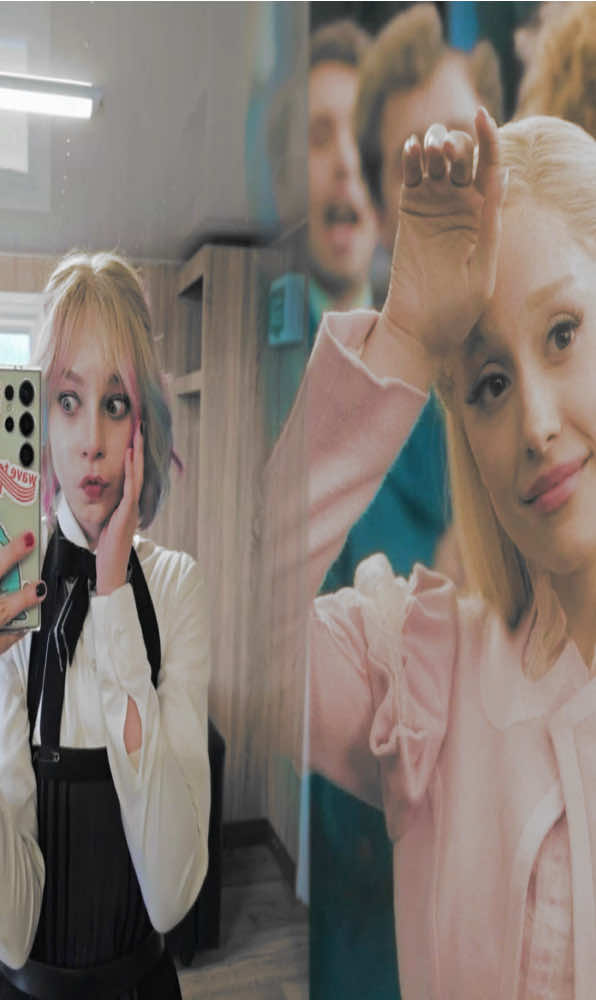 my cuties who both have girlfriends who love black - scp. sireddscenes,youtube, pinterest  cc. sparkofires - #glindaupland #enidsinclair #wicked #wednesday #edi HIGH QUALITY GLINDA UPLAND ENID SINCLAIR ARIANA GRANDE EMMA MYERS WICKED FOR GOOD WEDNESDAY SEASON 2 MOODBOARD CUTE AESTHETIC EDIT 