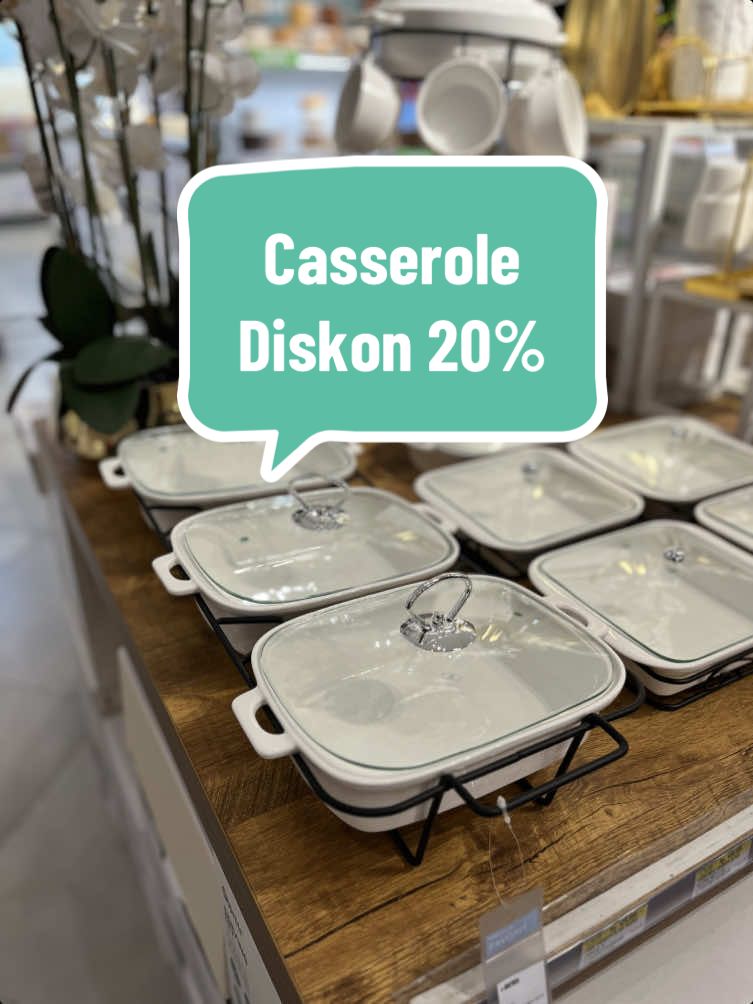 Casserole by Informa Diskon 20%, langsung cek dikeranjang kuning dibawah. #fyp #fypシ゚ #casserole 