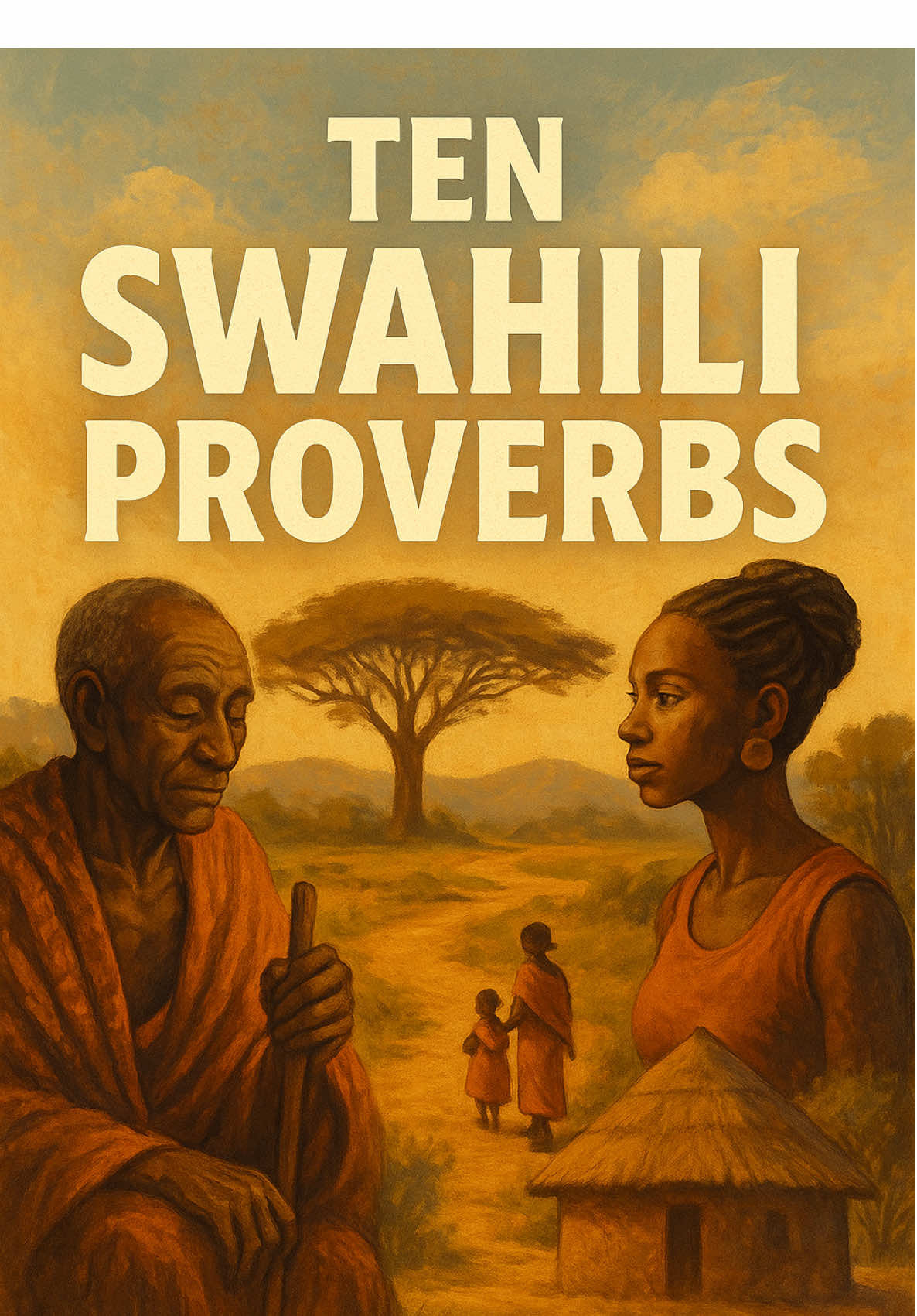 Ten Swahili proverbs, named in no order. Please pardon my Swahili in advance.