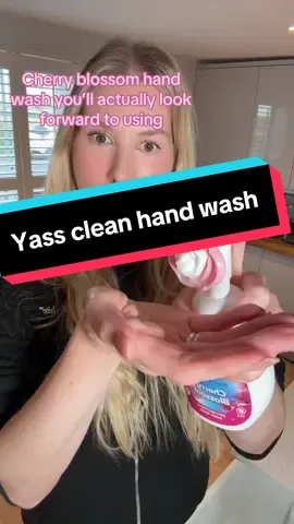 This Yass Clean Hand Wash is antibacterial AND comes in the most gorgeous cherry blossom scent 🌸 Perfect for keeping hands fresh and clean every day. Such good value on TikTok Shop – grab yours now! #HandWash #CherryBlossom #HomeEssentials #TikTokMadeMeBuyIt #yassclean 