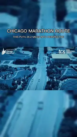 it hits different seeing it this way 👀 #Running #chicagomarathon #bankofamericachicagomarathon #chimarathon #chicago 