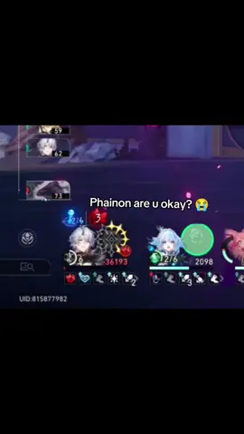 Not even healing can help anymore #HonkaiStarRail #hsr #starrail #phainon #amphoreus 
