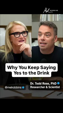 Tell me if this sounds familiar… You make a decision for yourself. You’re feeling good about it. And then the SECOND someone else suggests otherwise… You cave. Harvard’s Dr. Todd Rose, says that’s not weakness. That’s biology. Your brain is wired to crave belonging.  So when someone asks if you want a glass of wine even when you promised yourself you weren’t going to drink - your reflex is to say yes. BUT when you stick to your decision - you give other people permission to do the same. This conversation will change how you see the world, and your place in it. Listen now! 🎧 “This One Research Study Will Change How You Think About Your Entire Life.” Watch the full episode now on YouTube - search ‘The Mel Robbins Podcast Dr. Todd Rose’ #melrobbins #melrobbinspodcast #belonging #sayingyes