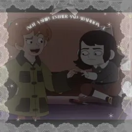 The cutesys! #abaddon #esther #hauntedhotel