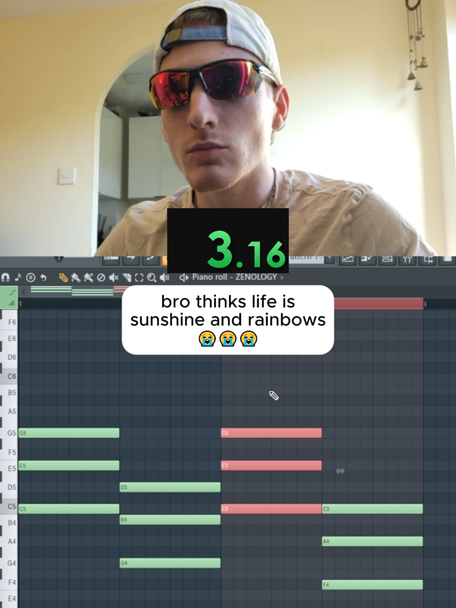 c major final boss 😭 #flstudio #flstudio20 #flstudio21 #flstudio24 #flstudiotutorial #producertok #speedrun #producermemes