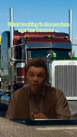 Modern day trucking #truckers #hustel #peterbilt #truckerlife #crime 