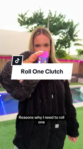 At any moment Roll One Clutch 💜@Trulieve #rollone #trulieve #trulievepartner 