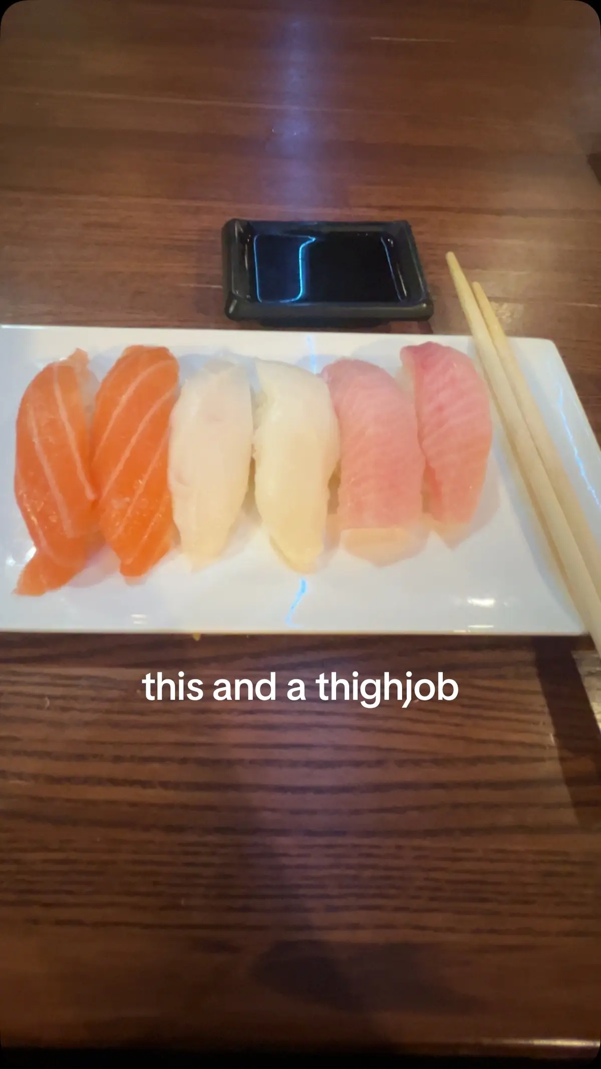 #sushi #thighs #thighjob 