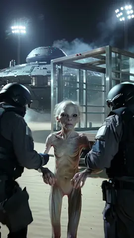 ALIEN CAPTURED After UFO Landing in the Desert – Leaked Military Footage #ufo #UFOs #alien #aliens #area51 
