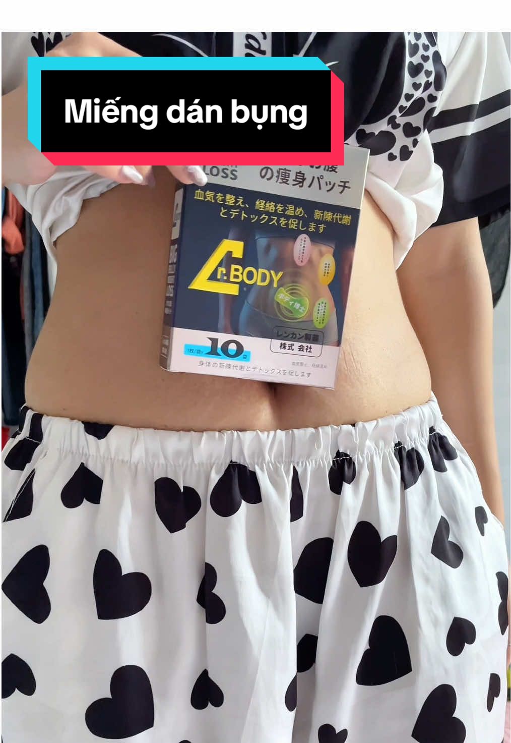 Miếng dán bụng dr body giúp e chị đẹp khoẻ từ bên trong #taphoanhi99 #review #miengdanbung #drbody #muataitiktok 